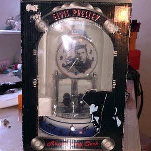 Collectable Elvis Presley Anniversary Clock